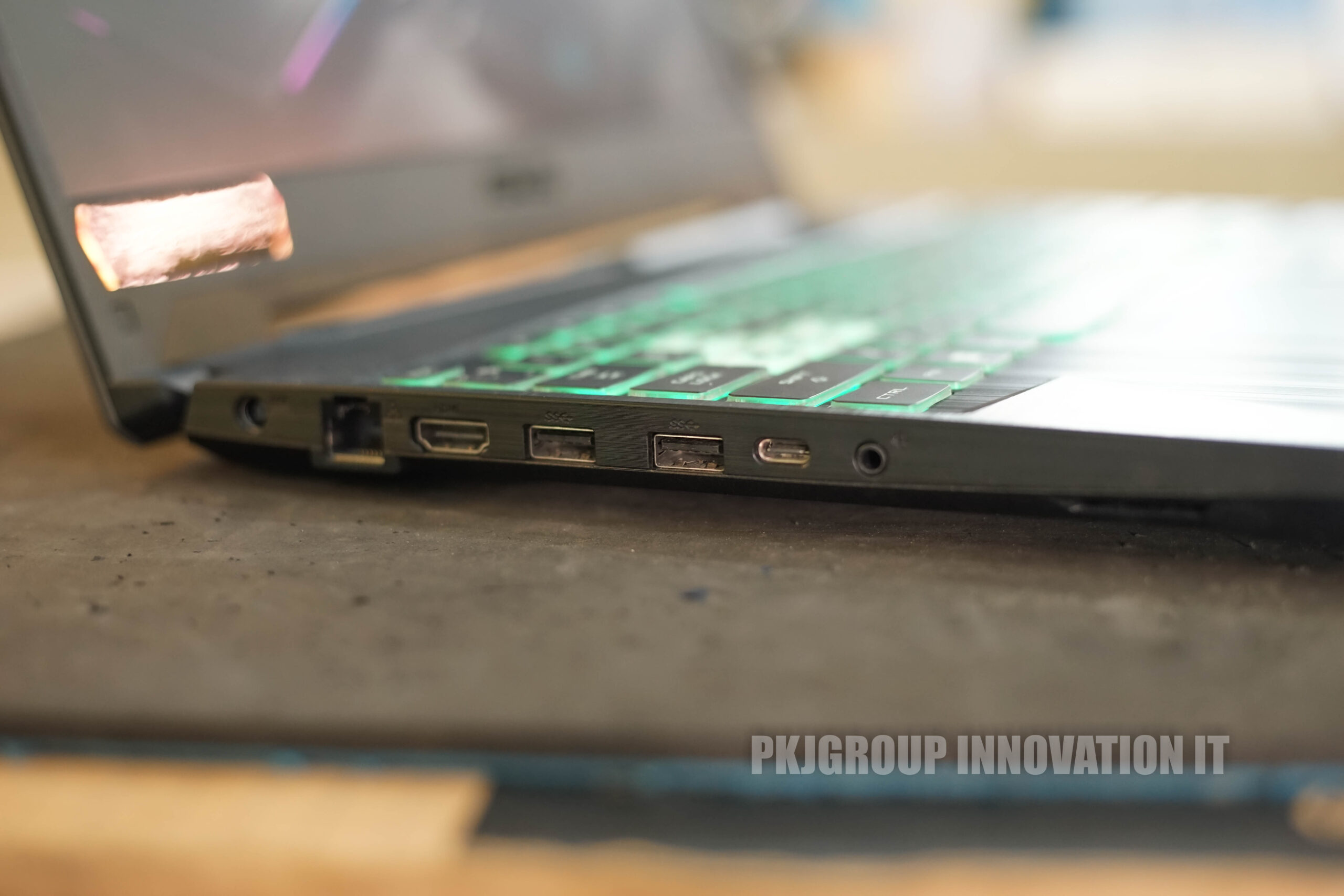 โน๊ตบุ๊คเล่นเกมมือสอง Asus TUF FX506HC-HN111W i5-11400H RAM 8 GB M.2 512 GB RTX3050 - Image 5