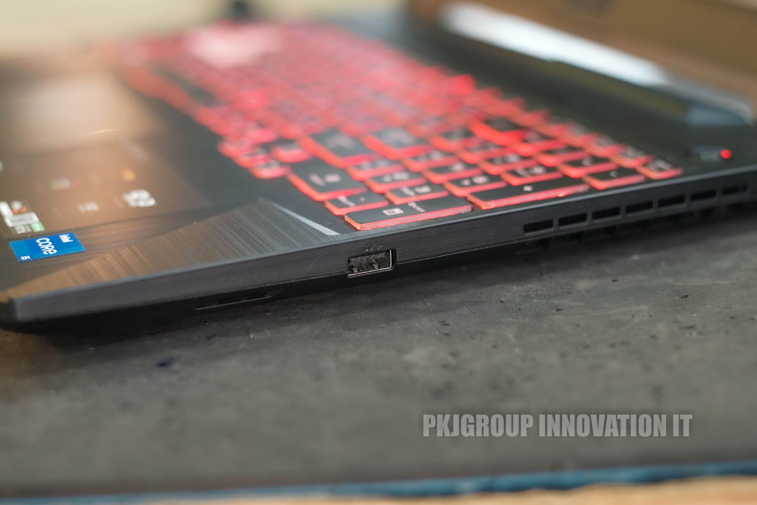 โน๊ตบุ๊คเล่นเกมมือสอง Asus TUF FX506HC-HN111W i5-11400H RAM 8 GB M.2 512 GB RTX3050 - Image 4